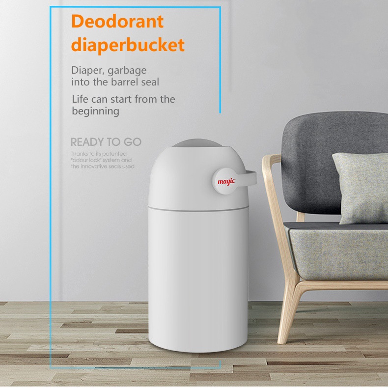 Multifunctional Baby Deodorant Diaper Bucket Baby Diaper Storage