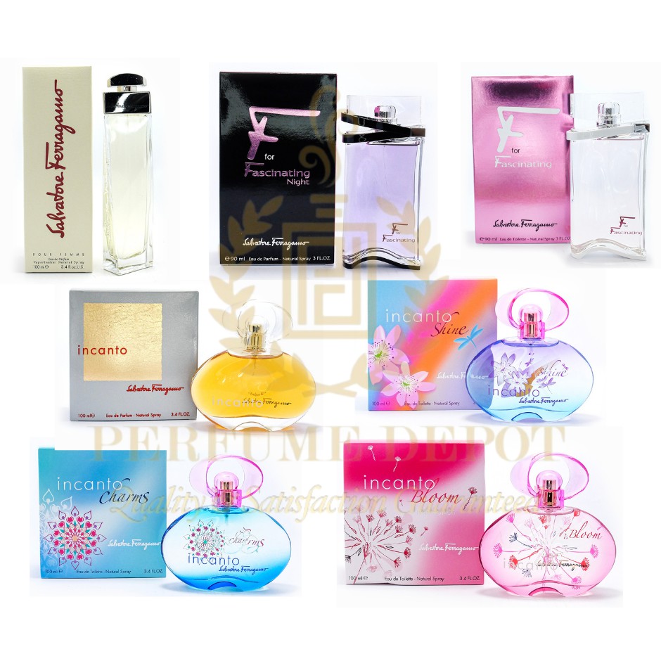 ORIGINAL SALVATORRE FERRAGAMO PERFUME COLLECTION Shopee Philippines