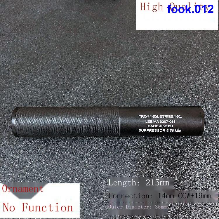 COD 14 CCTV 19 inline metal fire hat Troy silencer KSC firebreathing pig incense burner dome