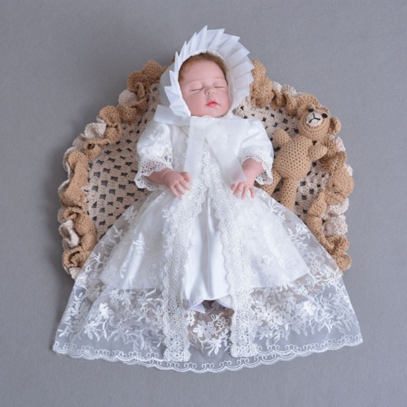 Dedication baby dress sale