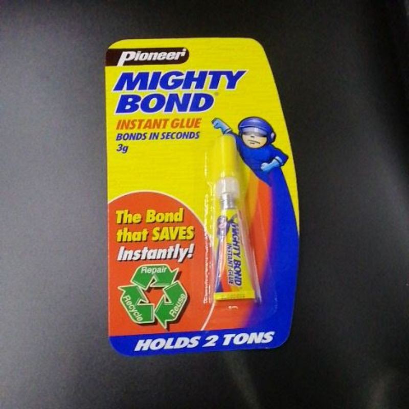 Pioneer Mighty Bond Instant glue 3g | Shopee Philippines