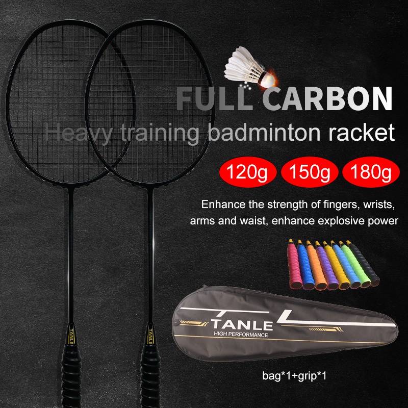Up to 35lbs original weight professional training racket 150g 180g