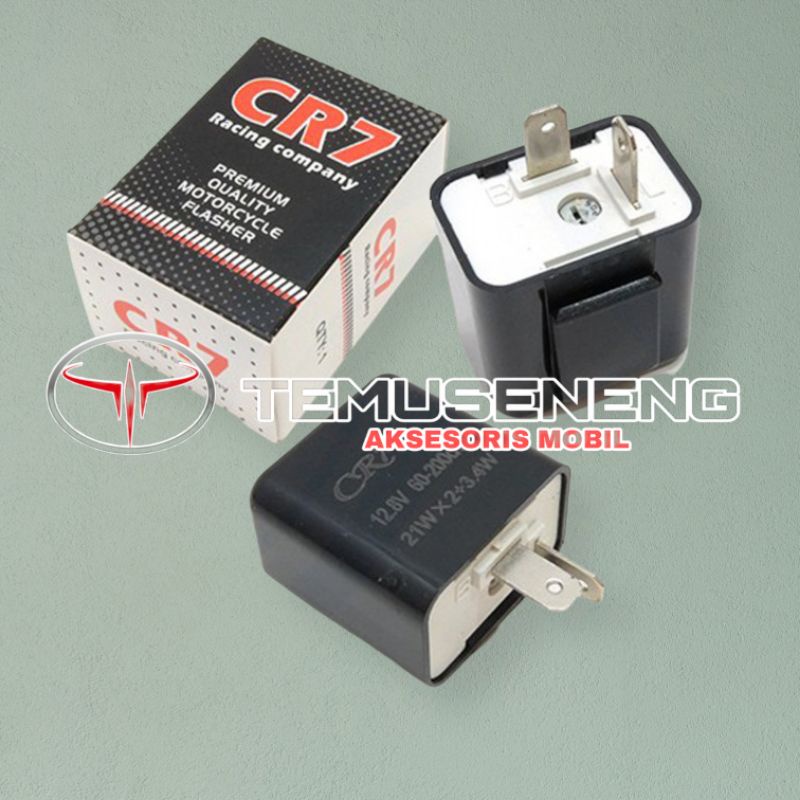 Flasher Turn Signal Sen CR7 Blinking Headlight Rear Lights Car