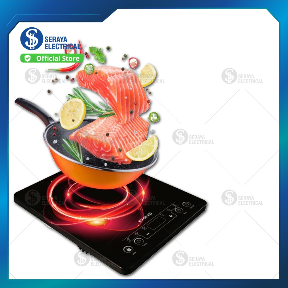 Khind Infrared Cooker (FREE BBQ Stainless Grills Top) IRC2000 Induction