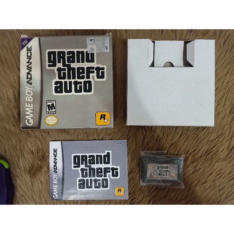 Gameboy Advance GBA GTA Grand Theft Auto Advance Shopee Philippines