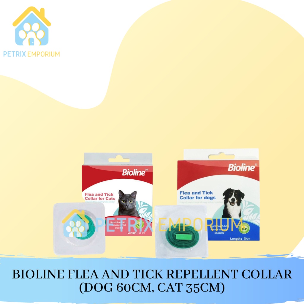 Bioline Flea and Tick Repellent Collar (Cat 35cm / Dog 60cm) Shopee Philippines