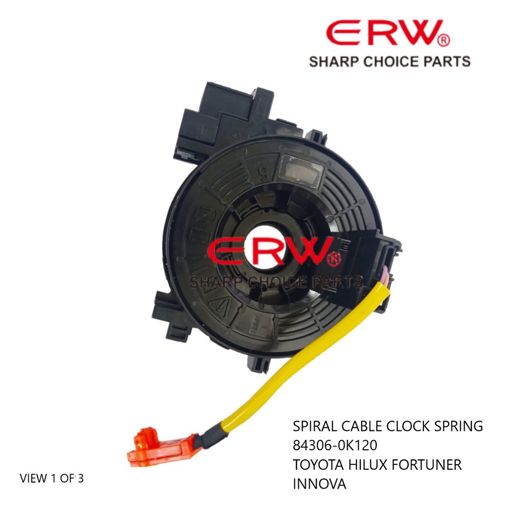 CLOCK SPRING SPIRAL CABLE TOYOTA HILUX FORTUNER INNOVA 15-18 