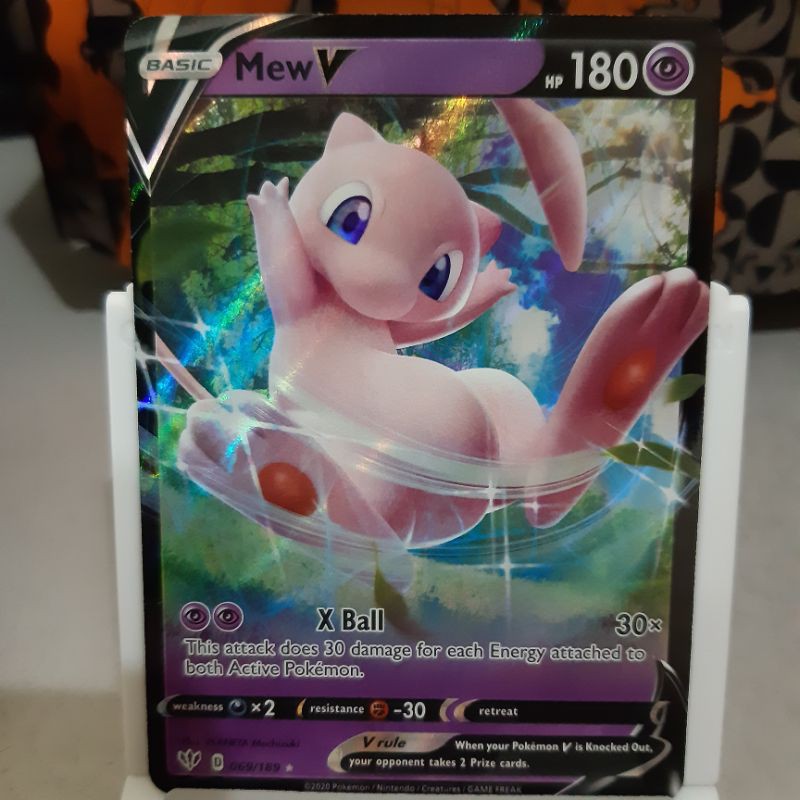 Mew V - Darkness Ablaze Pokémon card 069/189