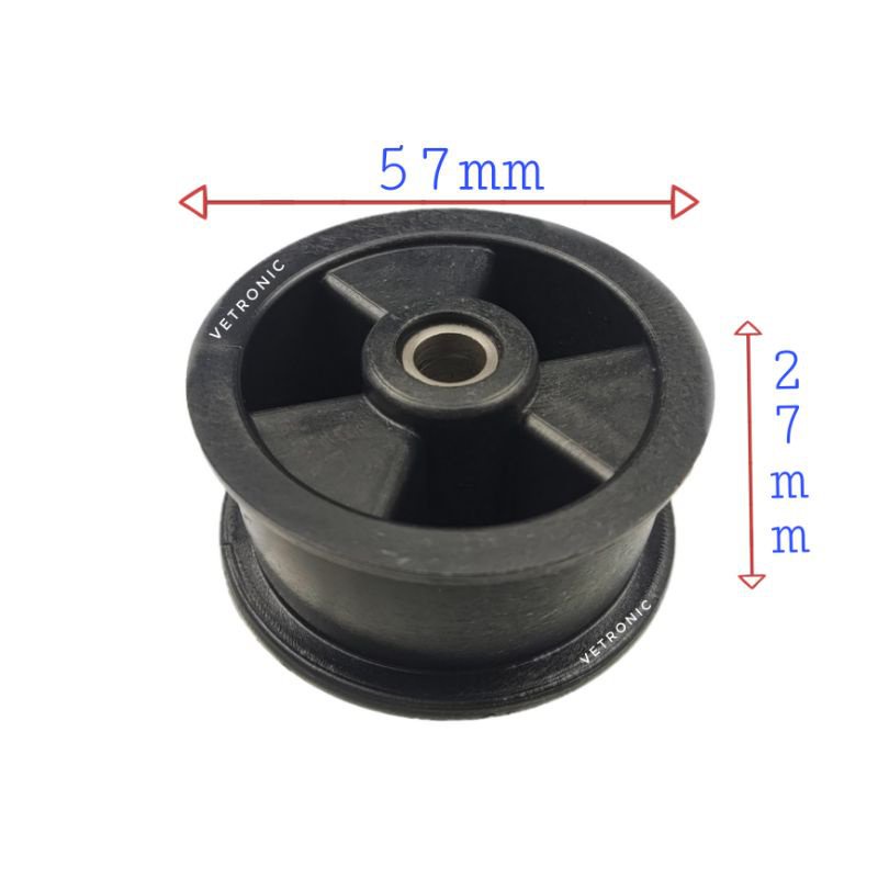 ORIGINAL ELECTROLUX DRYER CLAMPING ROLLER / BELT TENSIONER guNF