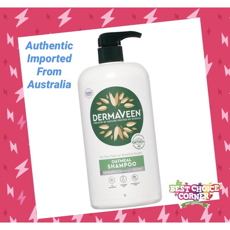 Dermaveen Oatmeal Shampoo 1 Litre Shopee Philippines