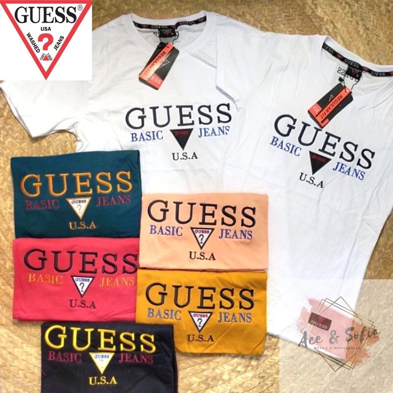 Guess couple outlet shirt