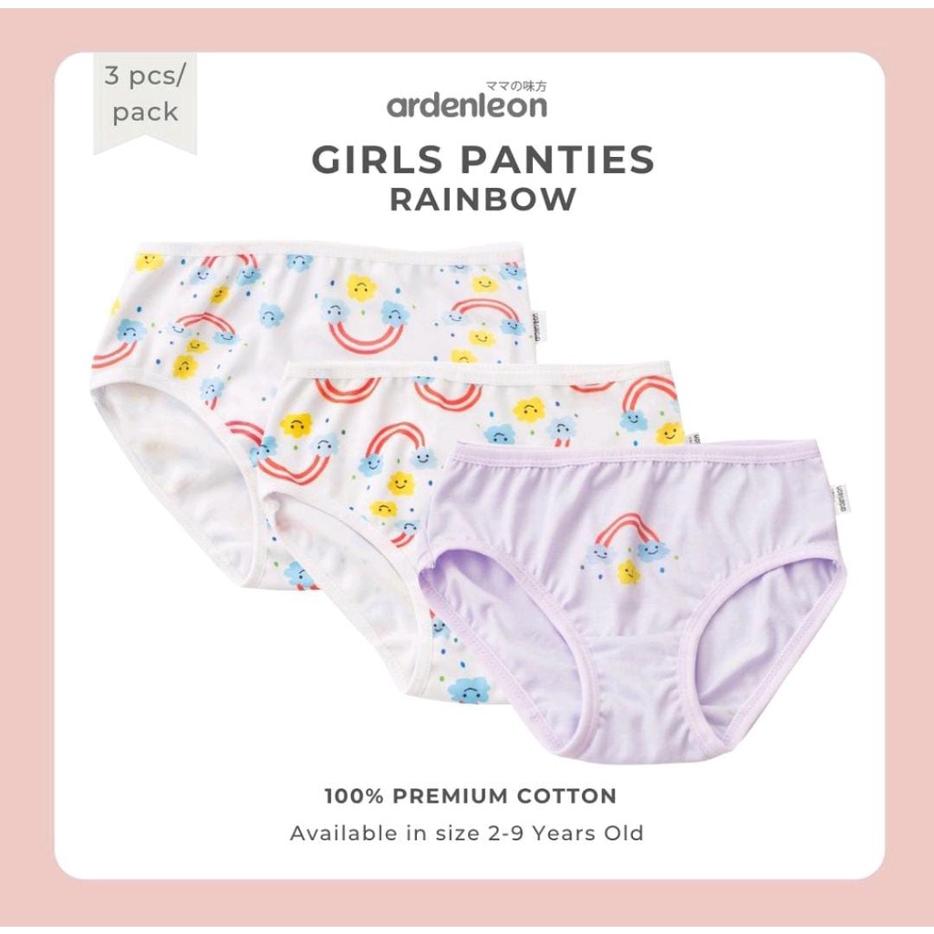 Ardenleon GIRL PANTIES RAINBOW Girls PANTIES Shopee Philippines