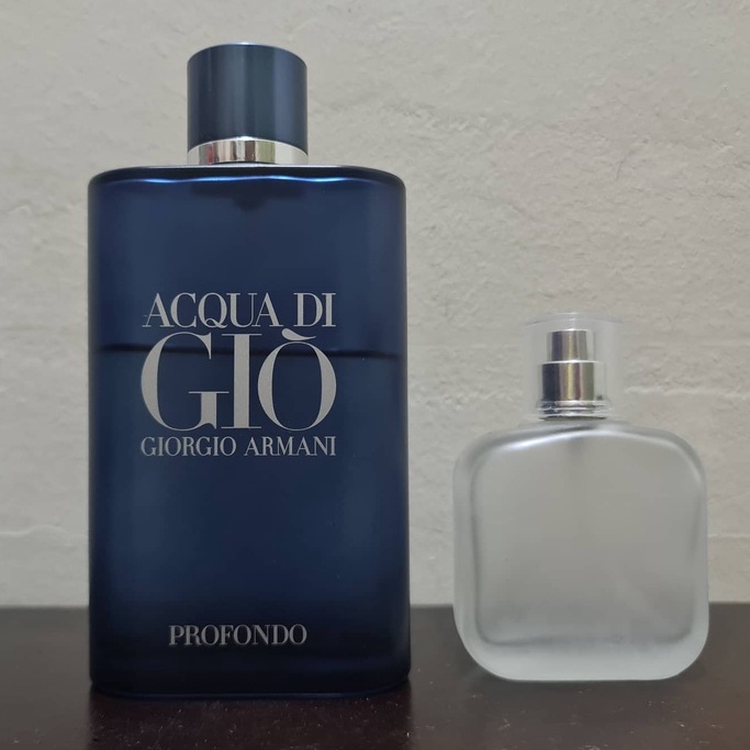 BIGGER BOTTLE!! Decant ADG Acqua Di Gio Profondo EDP ( Eau De Parfum ...