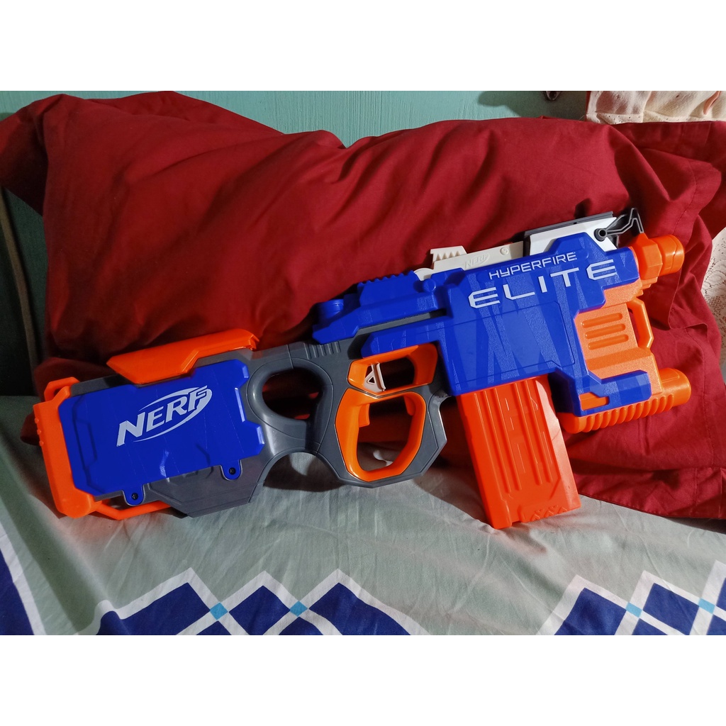 NERF Automatic Blasters Battery-operated Full-Auto Semi-Auto Shooting ...