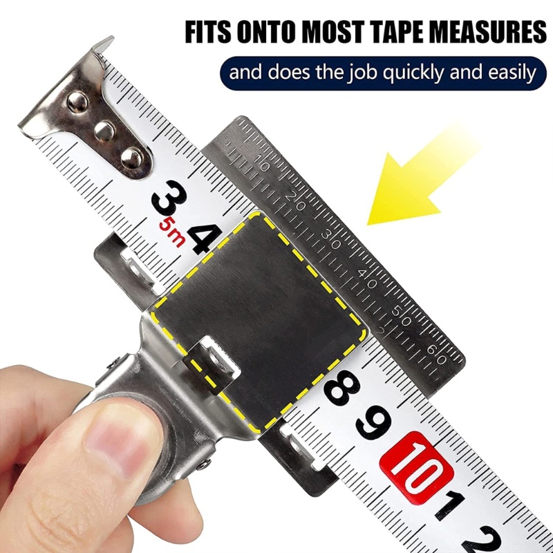 HL Measuring Tape Clip Measuring Tape Clip Holder- Belt Clip Crimping ...