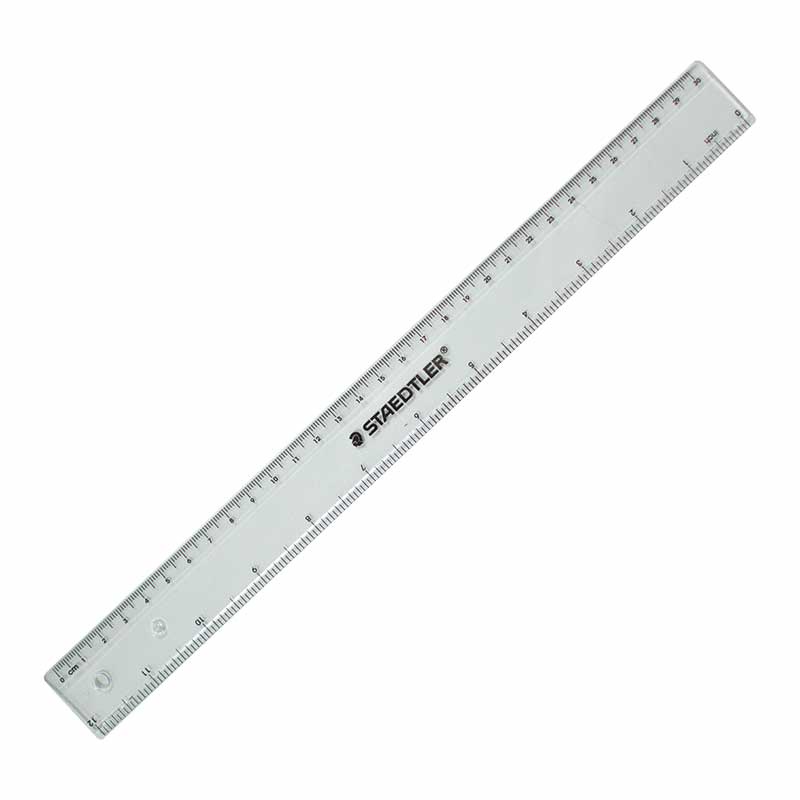 Staedtler Ruler Plastic Transparent | Shopee Philippines