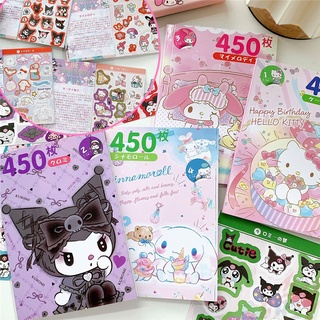  Hello Kitty Sanrio All Cheracters Stickers 4 Sizes Stickers :  Toys & Games