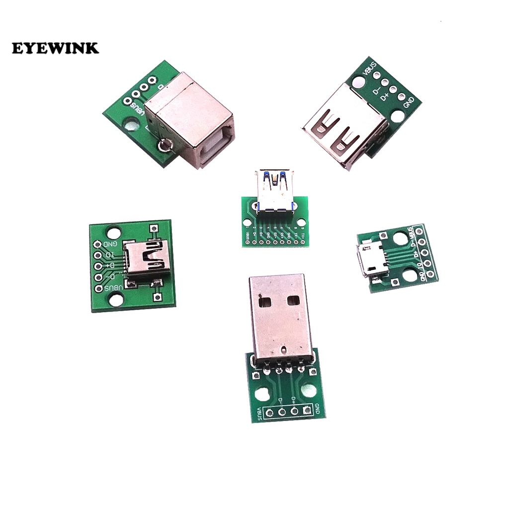 Micro Mini USB USB A Male USB 2.0 3.0 A Female USB B Connector ...