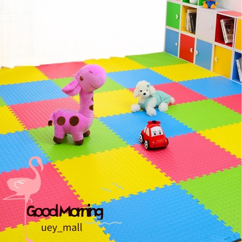 10pcs(per pack)30cmx30cm Foam Mat Puzzle Play Flooring Mat For Toddlers