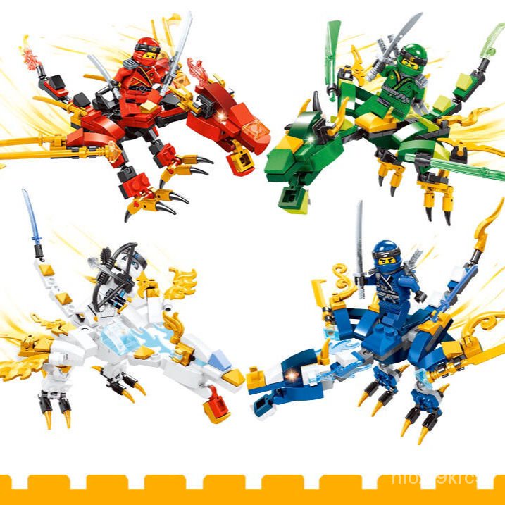 Lego Ninjago Children Assembling Building Blocks Toy Jigsaw Puzzle ...