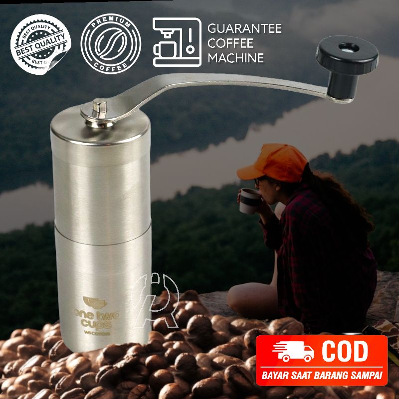 Manual Coffee Grinder Grinder Rotate Portable Coffee Grinder Shopee