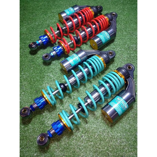 Nitron Rear shock 340MM wave 125 xrm 125 smash tmx Shopee Philippines