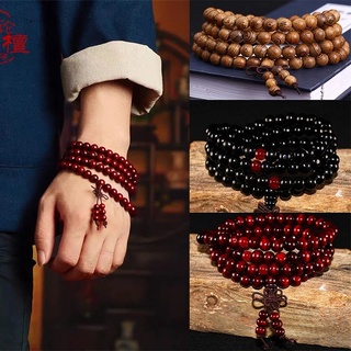 20mm Men bracelet Handmade beaded Wooden Red Buddha Bracelet Chunky Fashion  Large Bead Wholesale gift jewelry