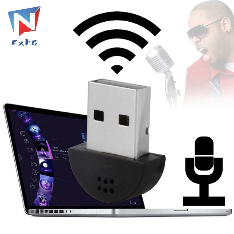 ExhG High quality Mini USB Microphone Audio Studio Recording Mic for ...