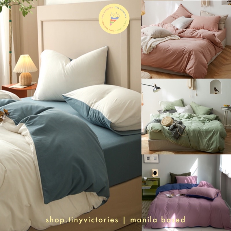 [MNLBased] Jersey Knit Cotton Sheets (wrinkle resistant no lukot muji