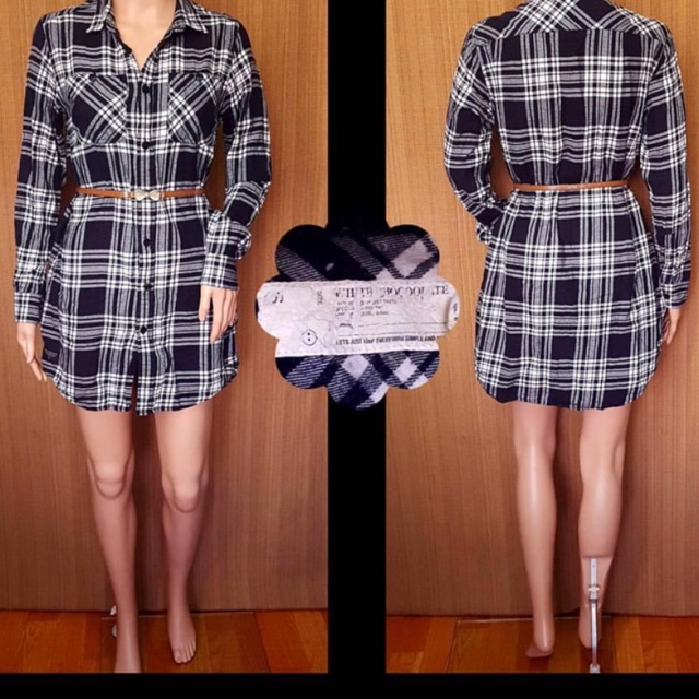 Checkered hotsell polo dress