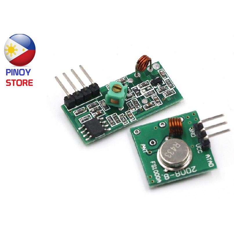 Rf receiver transmitter 433mhz 315mhz pair ask modulation good for