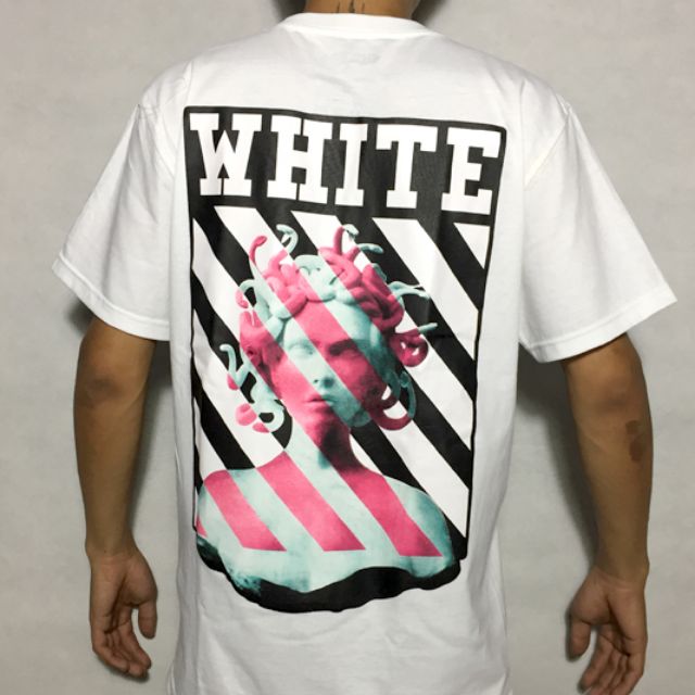 Off white hot sale medusa t shirt