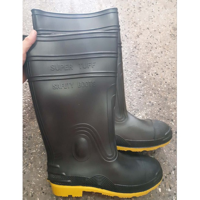 Heavy duty rubber work boots online