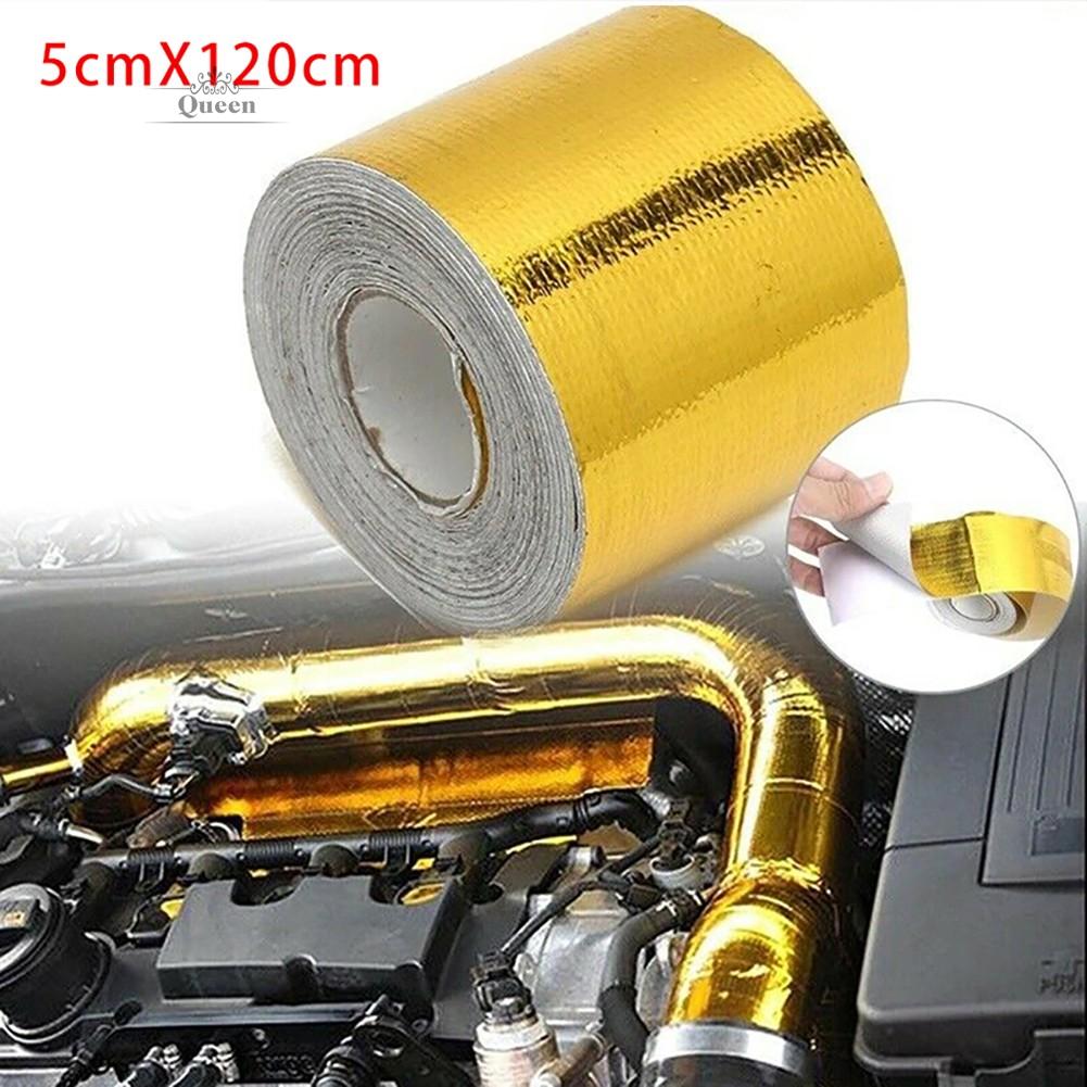 Heat Shield Wrap Tape Thermal 1 Roll 100 X 5cm Air Intake Exhaust Tape