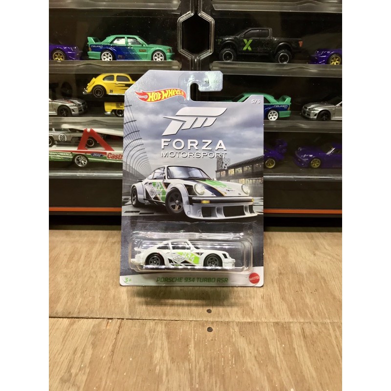 Hot wheels forza motorsport porsche 934 turbo rsr special card series ...