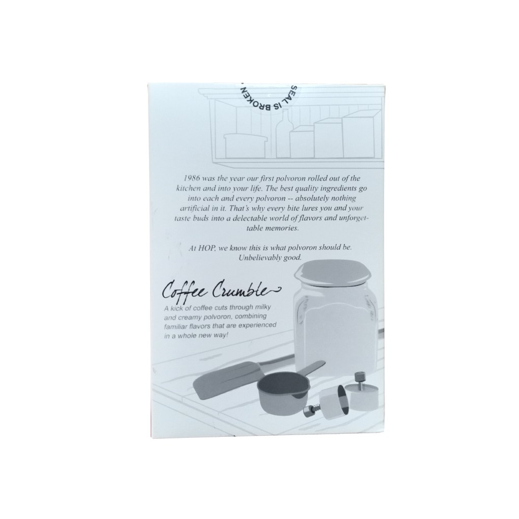 HOP Coffee Crumble Box 234g 18pcs | Shopee Philippines