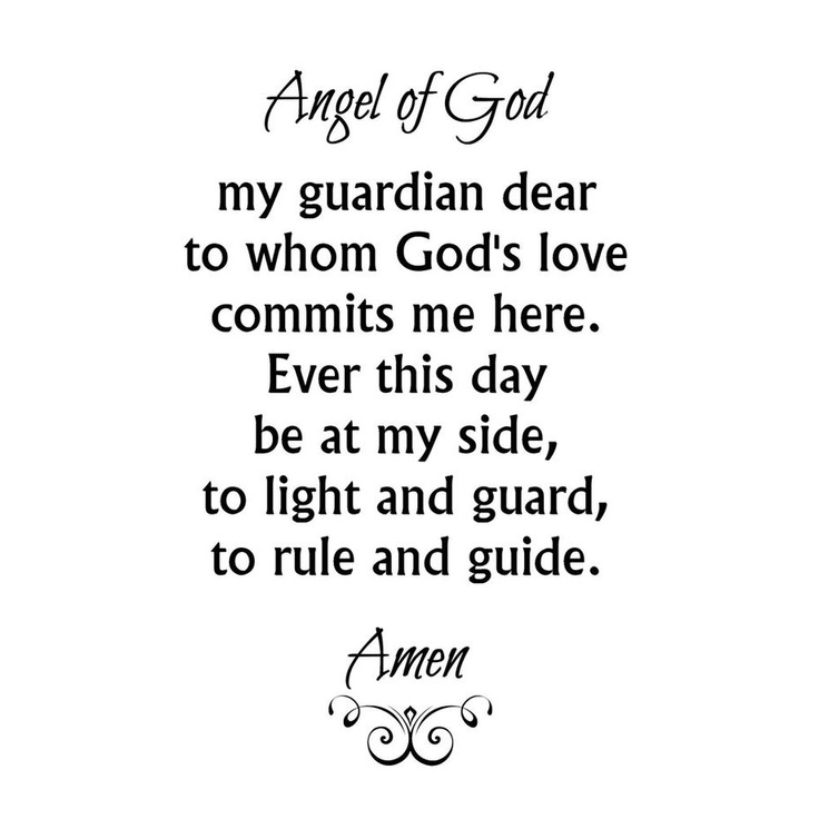 Angel of God Prayer - Educational Laminated Chart - A4 Size | Shopee ...