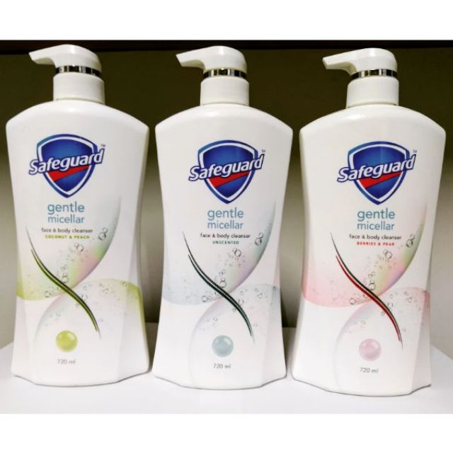 Authentic SAFEGUARD Gentle Micellar Body Wash 720ml Shopee Philippines