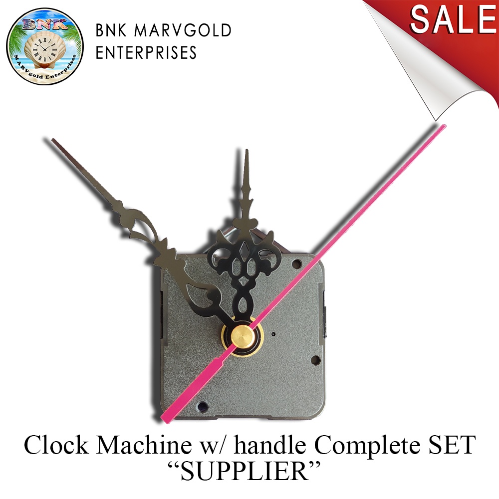Clock Machine Complete Set with clock hands Brand new 100 Pieces Clock Mechanism Quartz new