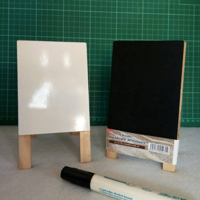Reversible mini Chalkboard/Chalkboard/whiteboard/blackboard Shopee