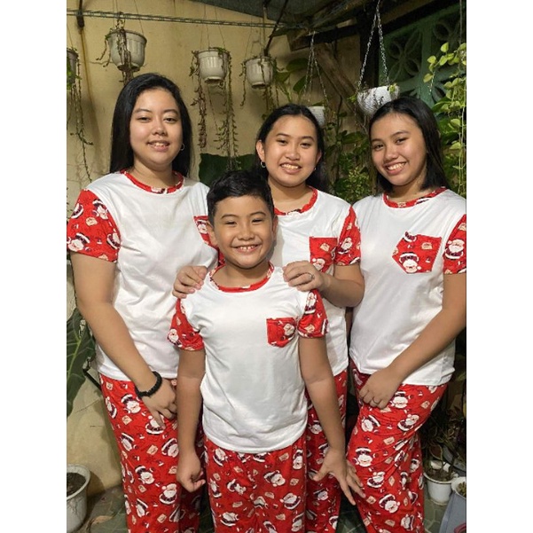 CHRISTMAS PRINT FAMILY TERNO PAJAMA