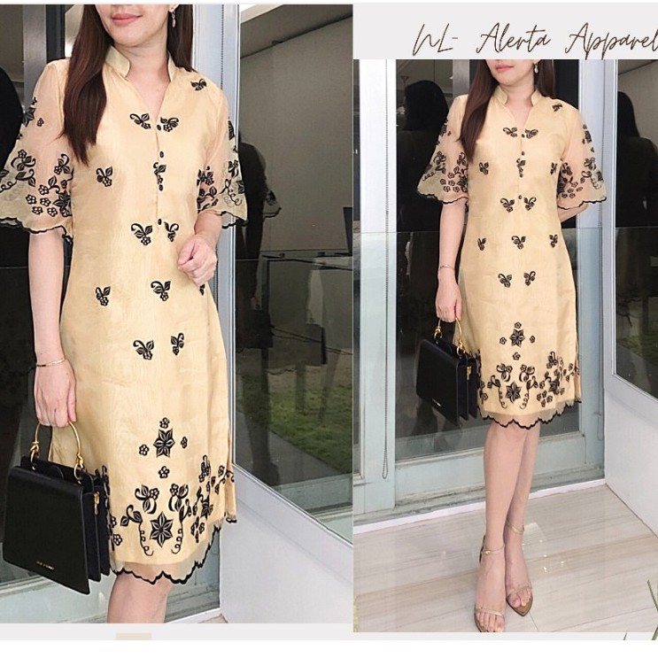 Modern filipiniana dress sales lazada