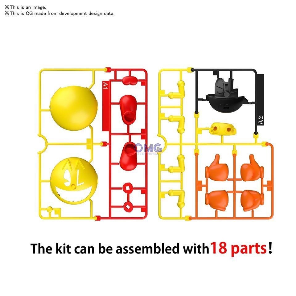 Bandai Entry Grade Pacmodel 60429 Pac Model PacMan Doodle Pac Man Model ...