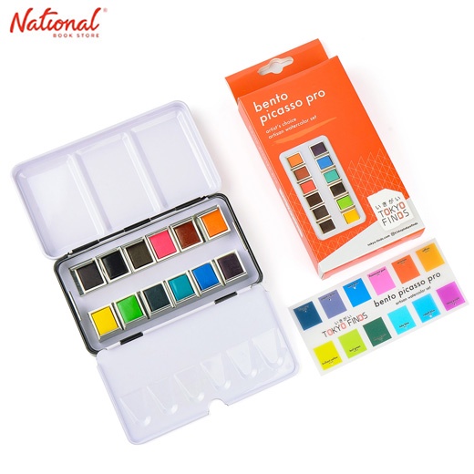 Tokyo Finds Bento Picasso Artisan Watercolor Set | Shopee Philippines