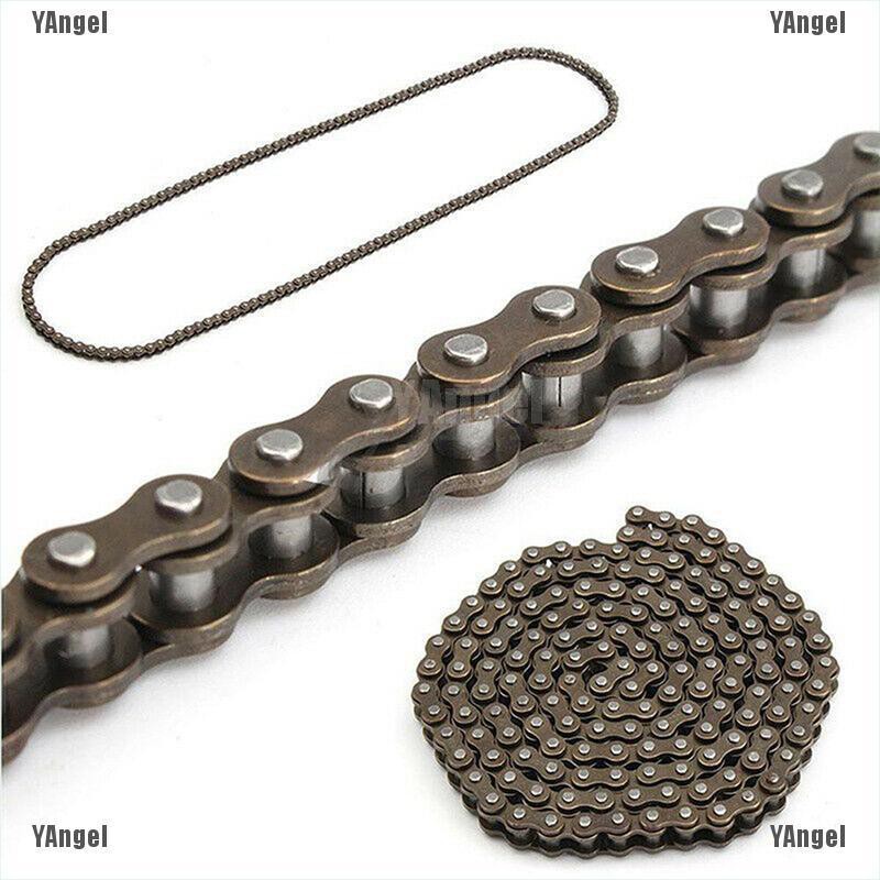 Cadena De Acero Inoxidable 25H 158 Eslabones - Para Pocket Bike, Mini Quad, ATV, Scooter 47-49
