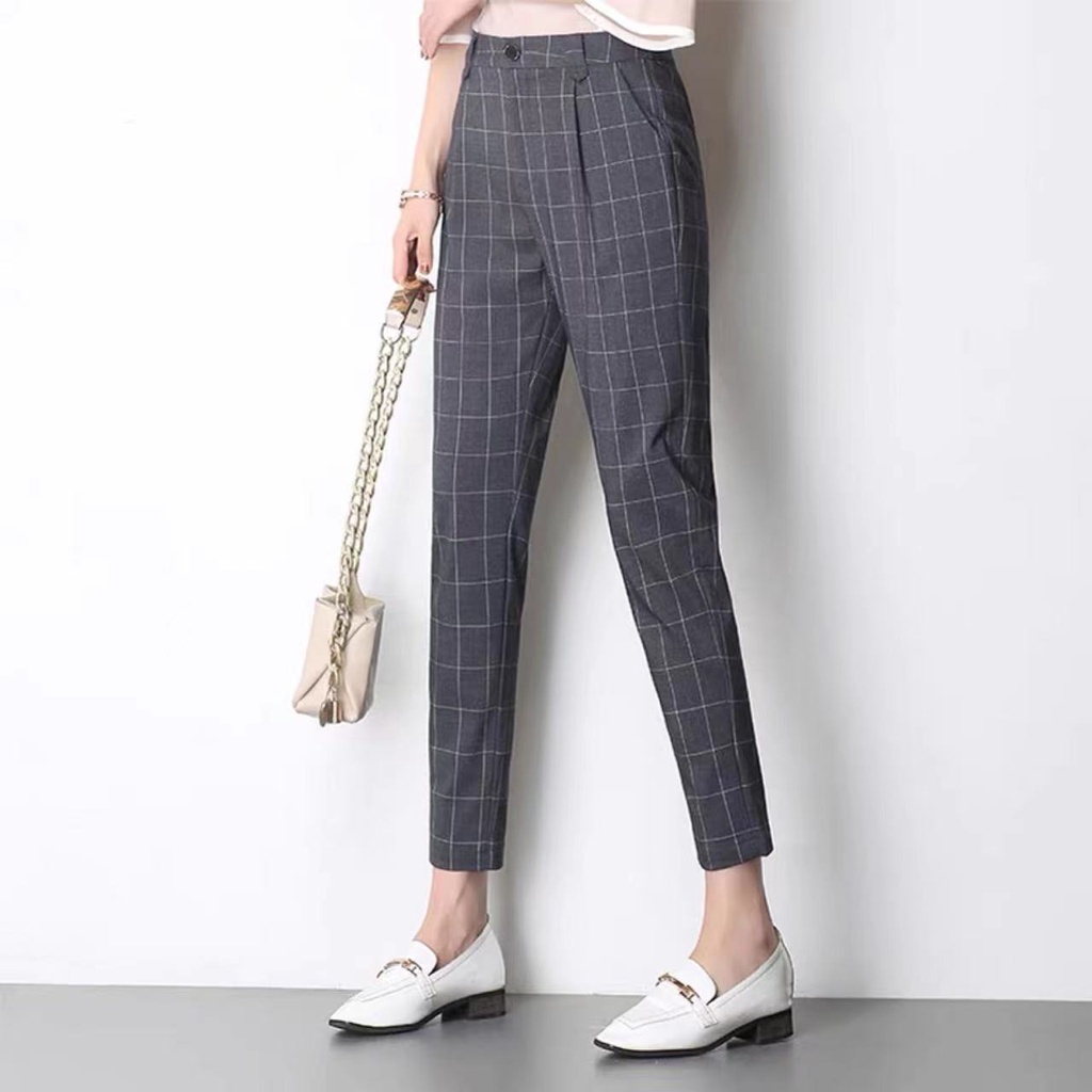 Checkered Pants, Women's Fashion, Bottoms, Jeans & Leggings on Carousell