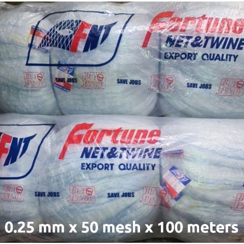 025mm x 50mesh | Fortune Fish Net | Fishing net | Sigay | Lambat ...