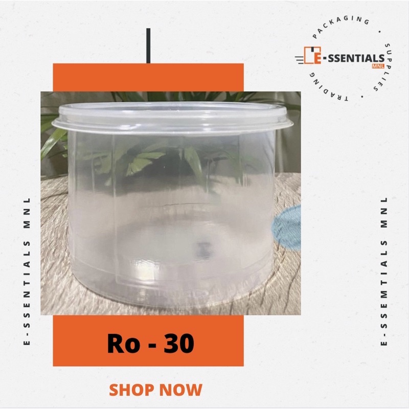 10pcs/pack RO30 Microwavable Plastic Container (750ml) | Shopee Philippines