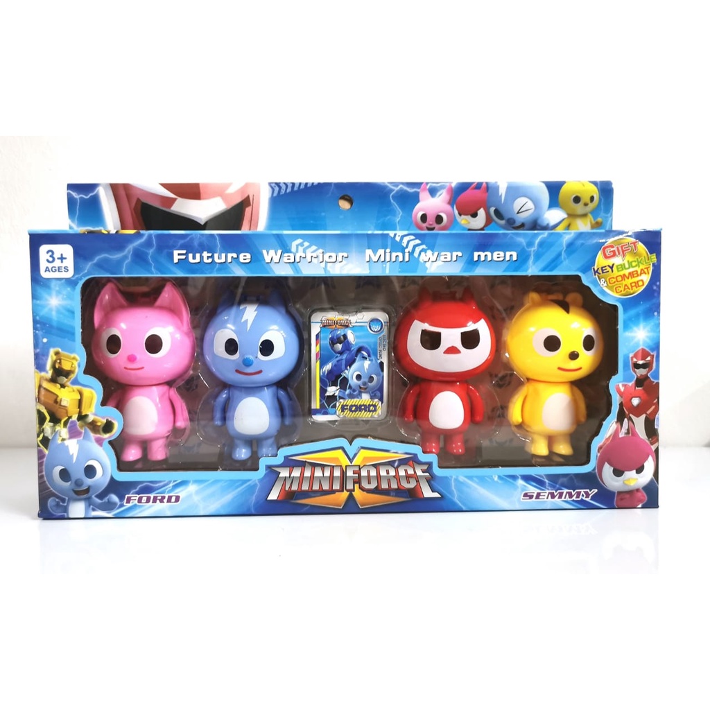Mainan mini force 4 in 1 toys set | Shopee Philippines