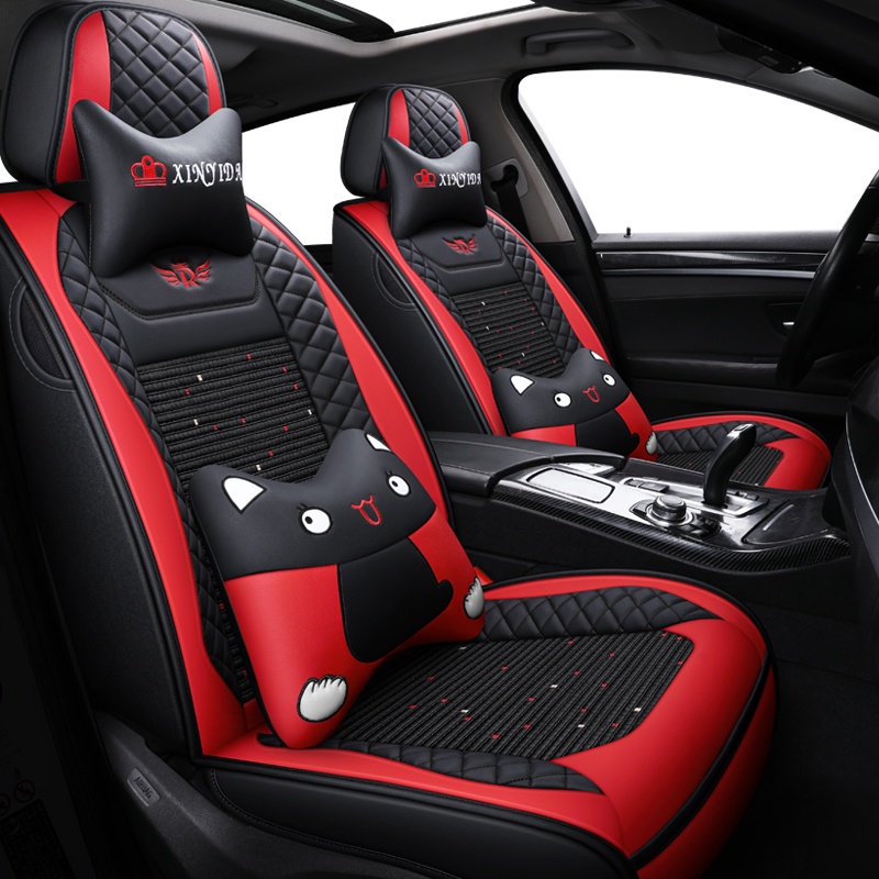 Leather Car seat covers For hyundai i30 ix35 i20 i10 solaris creta i40